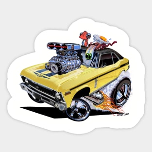 SUPER Nova 1970 Chevy Nova Sticker